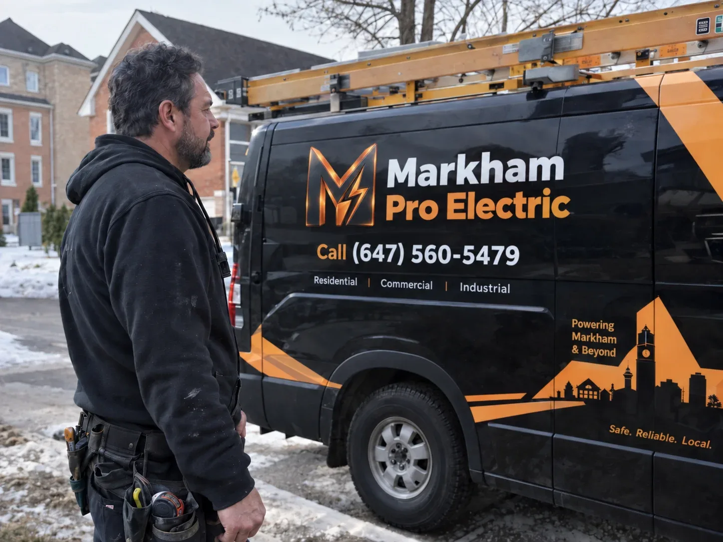 Markham electrician van
