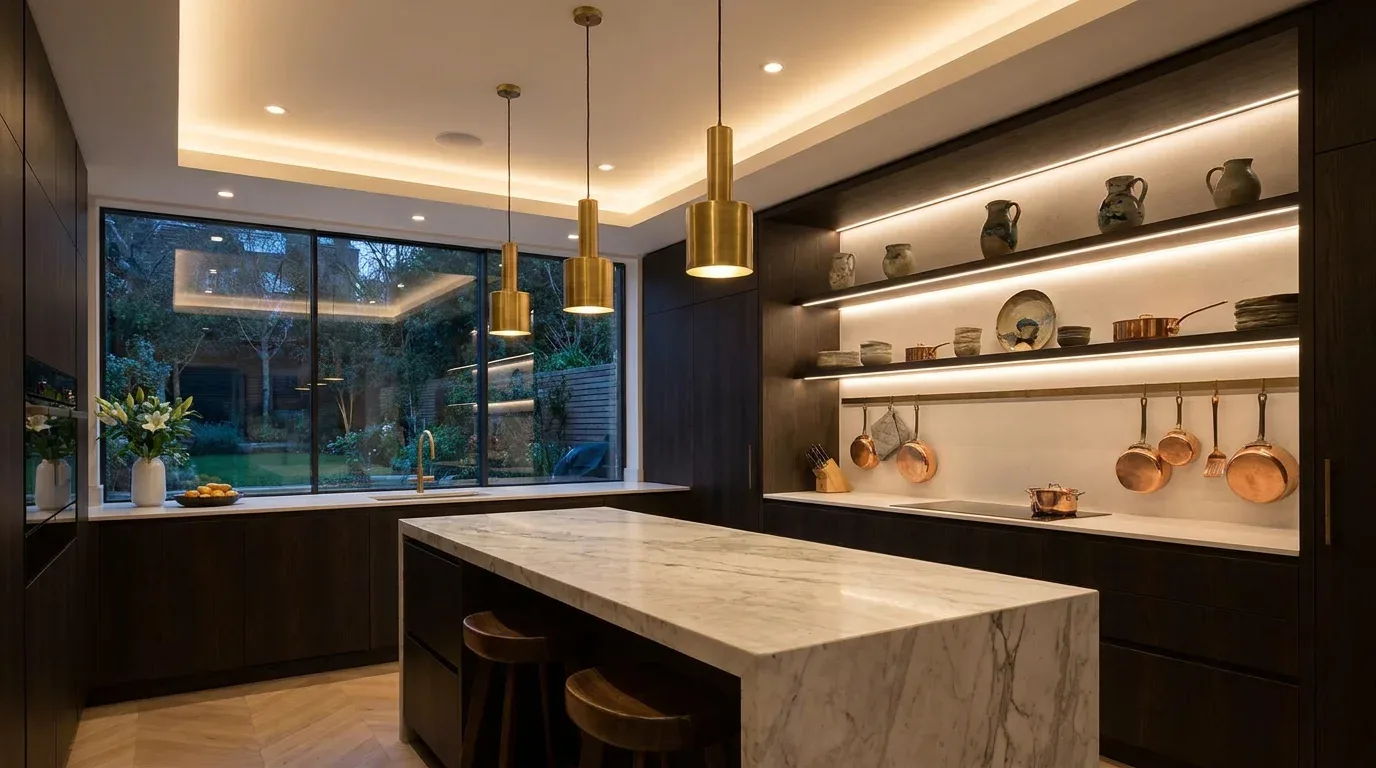 Pot light installation in a Markham home